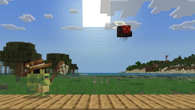 Screenshot of the Minecraft Bedrock Marketplace product Ribbits created by Refresh Studios.
