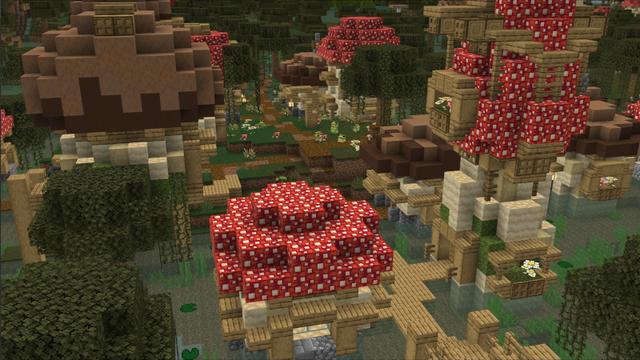 Screenshot of the Minecraft Bedrock Marketplace product Ribbits created by Refresh Studios.