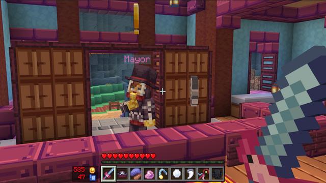 Screenshot of the Minecraft Bedrock Marketplace product Axolotl Pets created by SandBlock Studios.