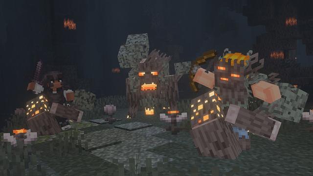 Screenshot of the Minecraft Bedrock Marketplace product Bosses Evolve++ Add-On created by SandBlock Studios.