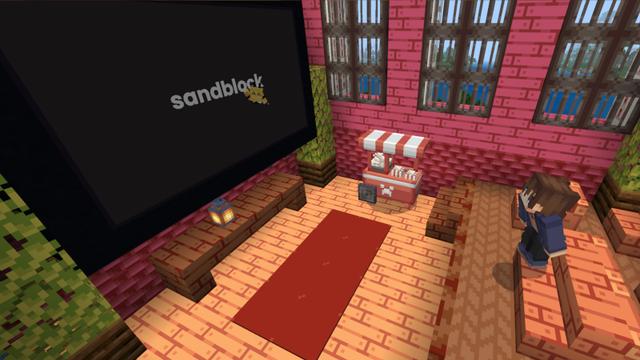 Screenshot of the Minecraft Bedrock Marketplace product Crazy House created by SandBlock Studios.