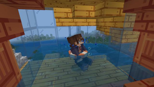 Screenshot of the Minecraft Bedrock Marketplace product Crazy House created by SandBlock Studios.