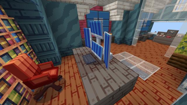 Screenshot of the Minecraft Bedrock Marketplace product Crazy House created by SandBlock Studios.