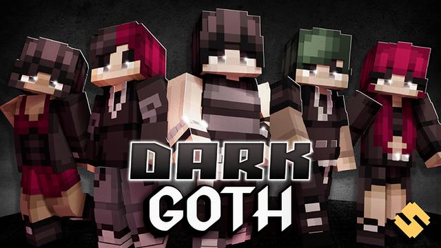 Thumbnail of the Minecraft Bedrock Marketplace product Dark Goth created by SandBlock Studios.