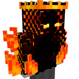 Thumbnail of the Minecraft Bedrock Marketplace product Demon Fire Pulse King created by SandBlock Studios.