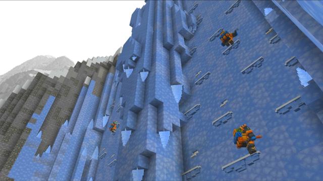 Screenshot of the Minecraft Bedrock Marketplace product Everest Ascension created by SandBlock Studios.