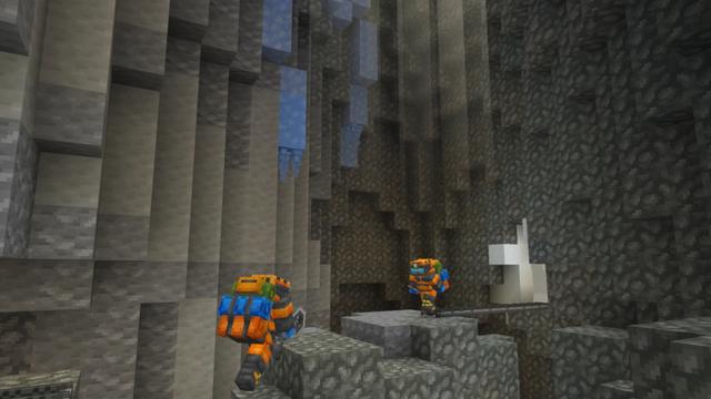 Screenshot of the Minecraft Bedrock Marketplace product Everest Ascension created by SandBlock Studios.