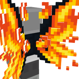 Thumbnail of the Minecraft Bedrock Marketplace product Fire Fairy Wings created by SandBlock Studios.