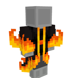 Thumbnail of the Minecraft Bedrock Marketplace product Fire Kimono created by SandBlock Studios.