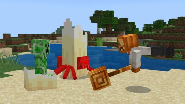 Screenshot of the Minecraft Bedrock Marketplace product French Pastries created by SandBlock Studios.