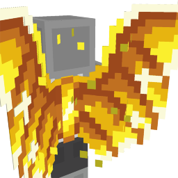 Thumbnail of the Minecraft Bedrock Marketplace product Gold Wings created by SandBlock Studios.