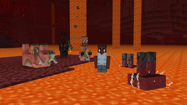Screenshot of the Minecraft Bedrock Marketplace product Inverted Difficulty created by SandBlock Studios.