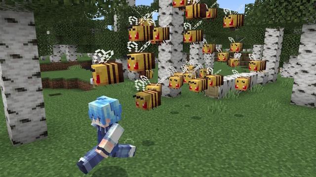 Screenshot of the Minecraft Bedrock Marketplace product Mobs in Bottle created by SandBlock Studios.