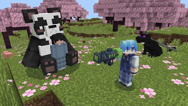 Screenshot of the Minecraft Bedrock Marketplace product Mobs in Bottle created by SandBlock Studios.