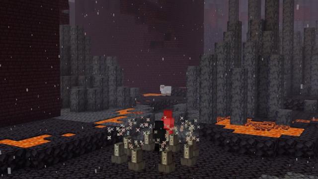 Screenshot of the Minecraft Bedrock Marketplace product Mobs in Bottle created by SandBlock Studios.