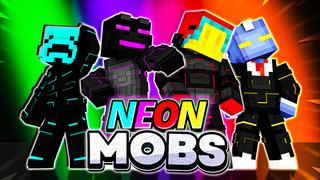 Thumbnail of the Minecraft Bedrock Marketplace product Neon Mobs created by SandBlock Studios.