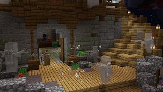 Screenshot of the Minecraft Bedrock Marketplace product Raft Survival created by SandBlock Studios.