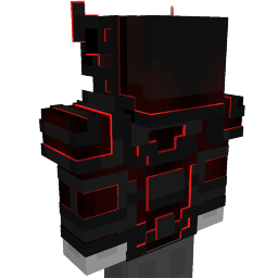 Thumbnail of the Minecraft Bedrock Marketplace product Red Neon Suit created by SandBlock Studios.