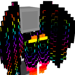Thumbnail of the Minecraft Bedrock Marketplace product RGB Wings created by SandBlock Studios.