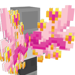Thumbnail of the Minecraft Bedrock Marketplace product Royal Gold Pink Wings created by SandBlock Studios.