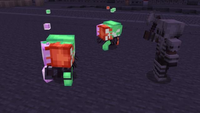 Screenshot of the Minecraft Bedrock Marketplace product Stitched Monsters created by SandBlock Studios.