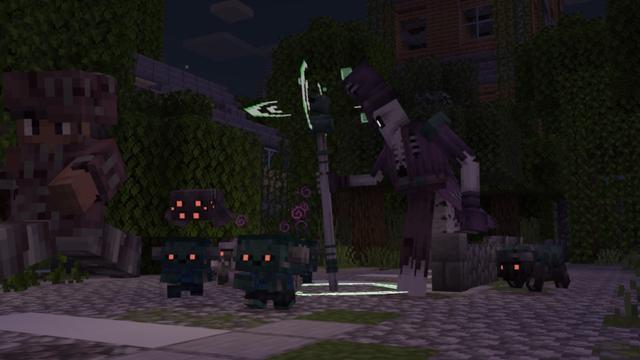 Screenshot of the Minecraft Bedrock Marketplace product Stitched Monsters created by SandBlock Studios.