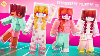 Thumbnail of the Minecraft Bedrock Marketplace product Strawberry Pajamas HD created by SandBlock Studios.