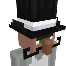 Thumbnail of the Minecraft Bedrock Marketplace product Villager Top Hat created by SandBlock Studios.
