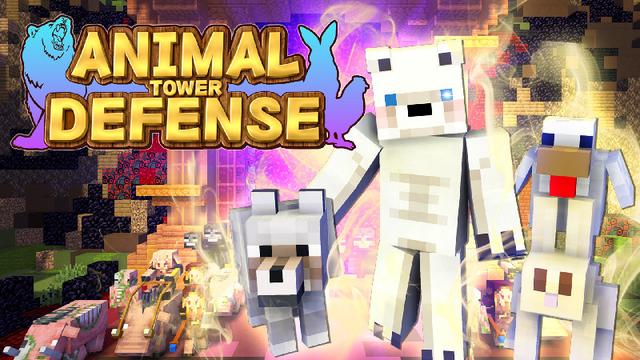 Thumbnail of the Minecraft Bedrock Marketplace product Animal Tower Defense created by Sandbox Network.