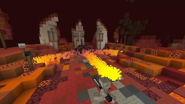 Screenshot of the Minecraft Bedrock Marketplace product Element One Block Challenge created by Sandbox Network.