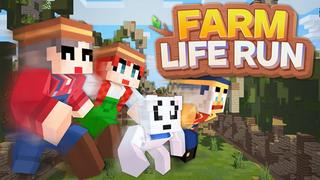 Thumbnail of the Minecraft Bedrock Marketplace product Corre por la Granja created by Sandbox Network.