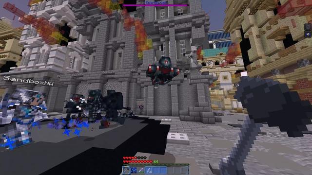 Screenshot of the Minecraft Bedrock Marketplace product Human vs Android created by Sandbox Network.