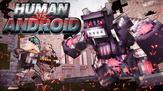 Thumbnail of the Minecraft Bedrock Marketplace product Human vs Android created by Sandbox Network.