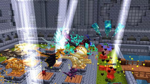 Screenshot of the Minecraft Bedrock Marketplace product Random Dragon Tower Defense created by Sandbox Network.