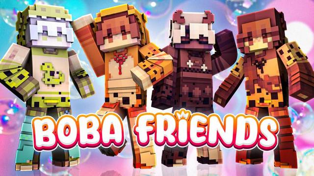 Thumbnail of the Minecraft Bedrock Marketplace product Boba Friends created by Sapix.
