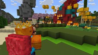 Screenshot of the Minecraft Bedrock Marketplace product Buff Sniffers created by Sapix.