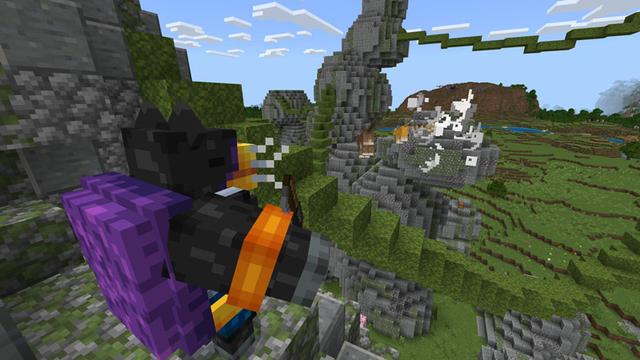 Screenshot of the Minecraft Bedrock Marketplace product Buff Sniffers created by Sapix.