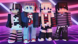 Thumbnail of the Minecraft Bedrock Marketplace product Emo Gamer Teens created by Sapix.
