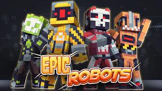 Thumbnail of the Minecraft Bedrock Marketplace product Epic Robots created by Sapix.