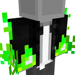 Thumbnail of the Minecraft Bedrock Marketplace product Flaming Green Jacket created by Sapix.