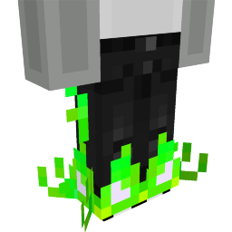Thumbnail of the Minecraft Bedrock Marketplace product Flaming Green Jeans created by Sapix.