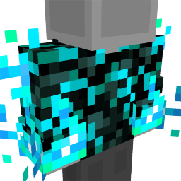 Thumbnail of the Minecraft Bedrock Marketplace product Flaming Sculk Sweater created by Sapix.