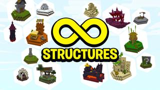Thumbnail of the Minecraft Bedrock Marketplace product Infinite Structures created by Sapix.