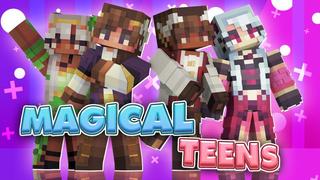 Thumbnail of the Minecraft Bedrock Marketplace product Magical Teens created by Sapix.