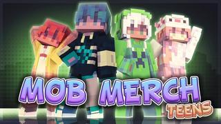 Thumbnail of the Minecraft Bedrock Marketplace product Mob Merch Teens created by Sapix.