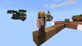 Screenshot of the Minecraft Bedrock Marketplace product One Block created by Sapix.