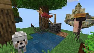 Screenshot of the Minecraft Bedrock Marketplace product One Block created by Sapix.