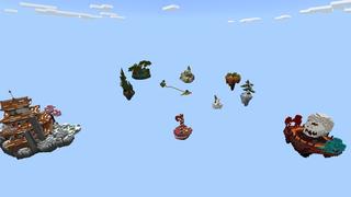 Screenshot of the Minecraft Bedrock Marketplace product One Block created by Sapix.