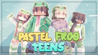 Thumbnail of the Minecraft Bedrock Marketplace product Pastel Frog Teens created by Sapix.