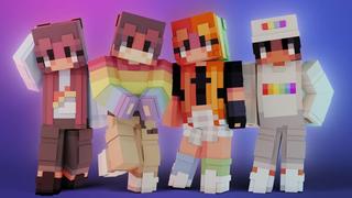 Thumbnail of the Minecraft Bedrock Marketplace product Rainbow Gamers created by Sapix.